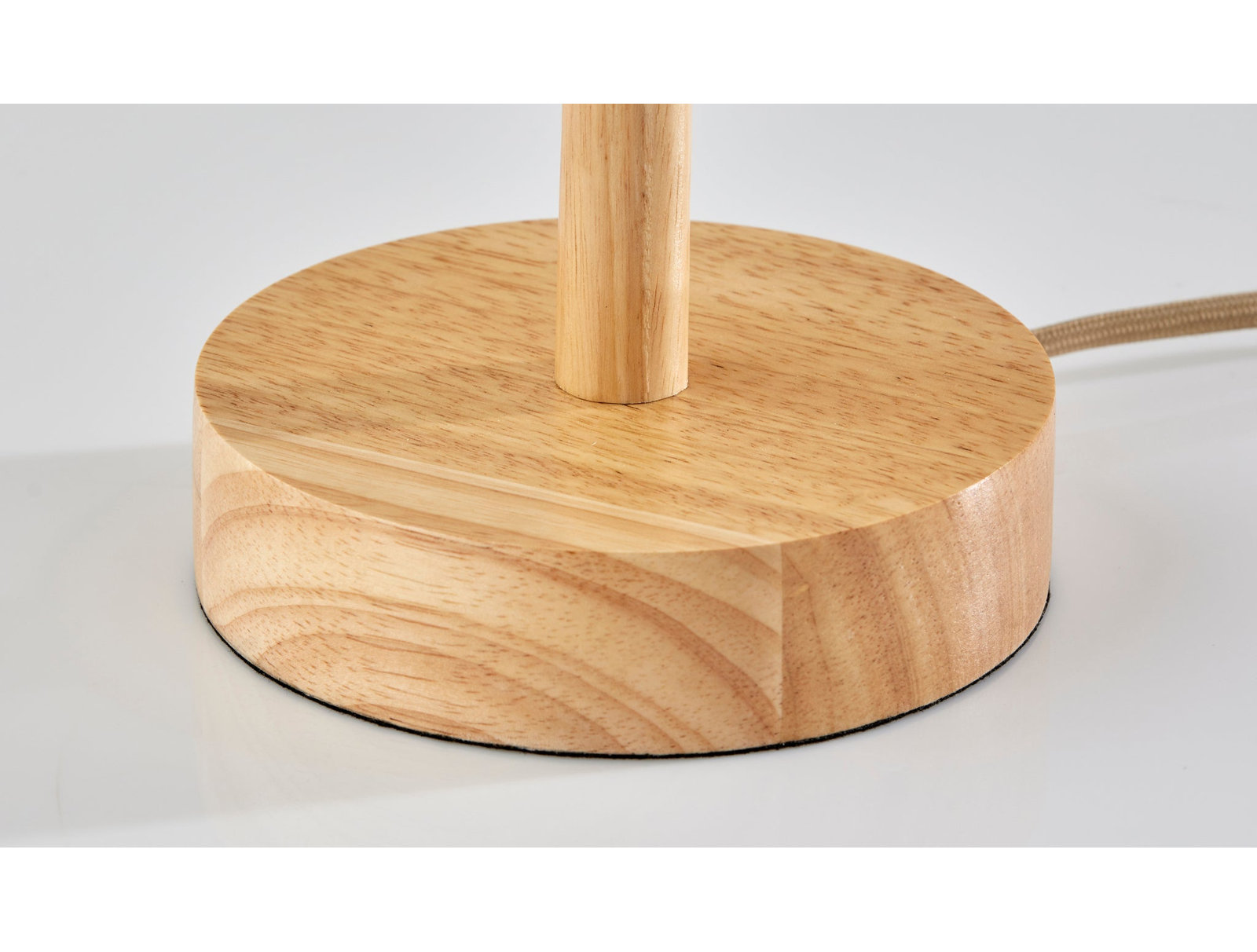 Osie Solid Wood Table Lamp, Natural, Beige