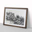Landscape Vol.12 by Shen Zhou - Picture Frame Drawing Print-55581985-55581984