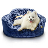 Animal Print Orthopedic Pet Bed