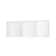 36"x12.6" Stainless Steel 18 Gauge Black/White Cream Layered Rectangular Recessed Shower Niche