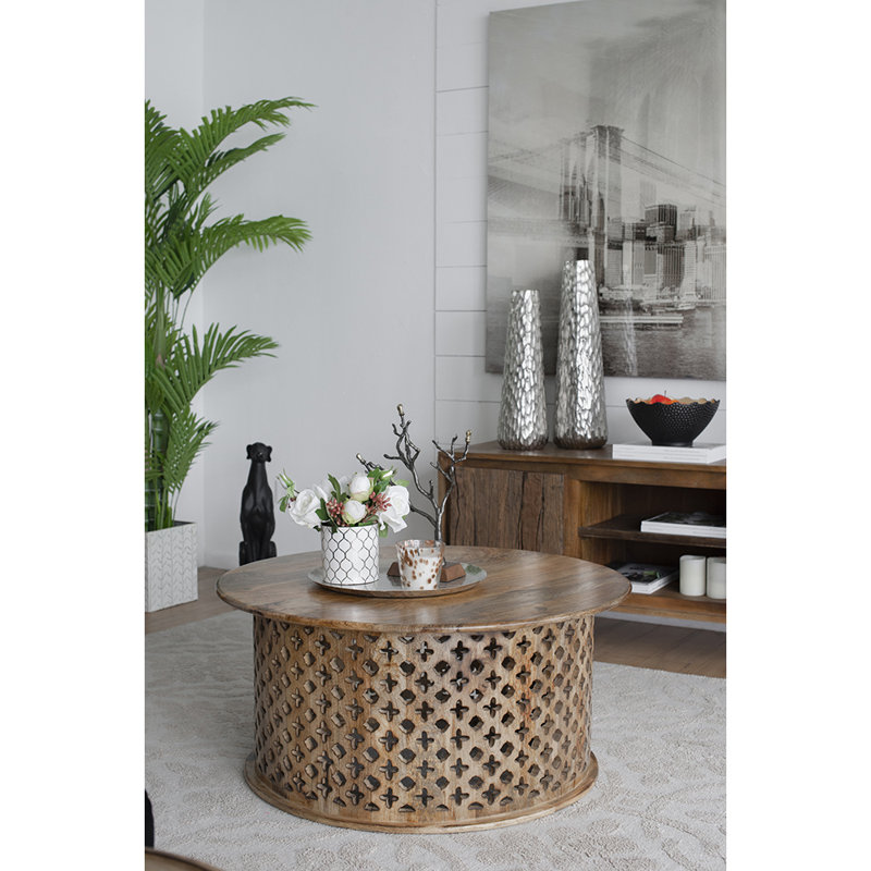 Hahne Solid Wood Coffee Table