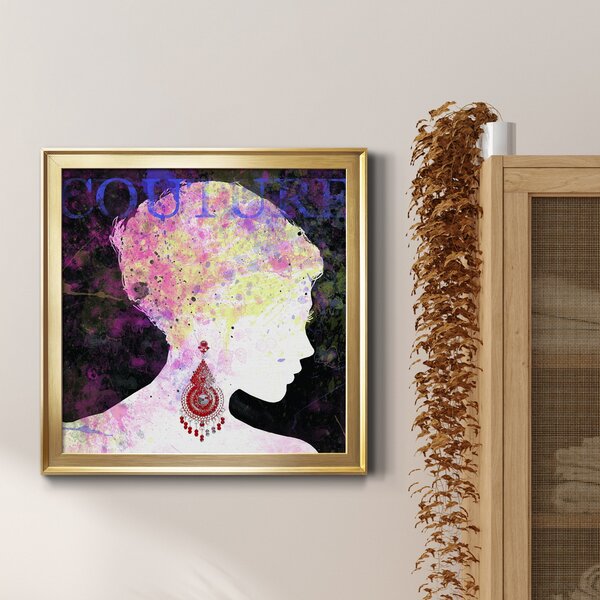 Oliver Gal Lost In Her Thought On Canvas Print