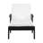 Chaise Lounge, Black