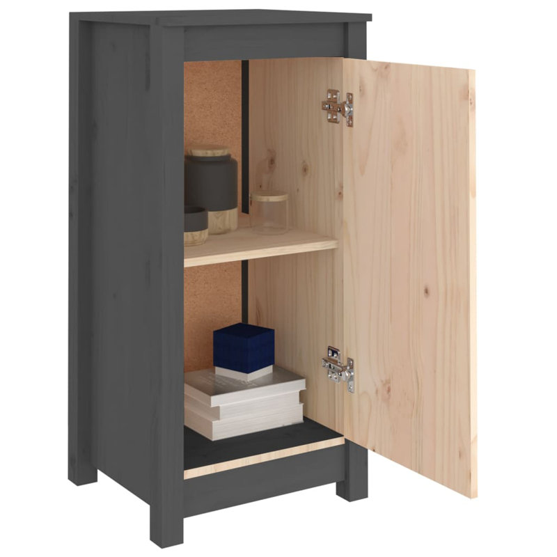 17 Stories Sideboards 2 Pcs_2, Grey