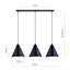Cropper 3 - Light Black Kitchen Island Pendant-411071964