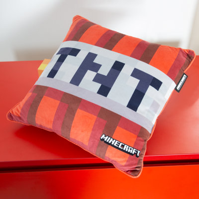 MINECRAFT Polyester Throw Pillow