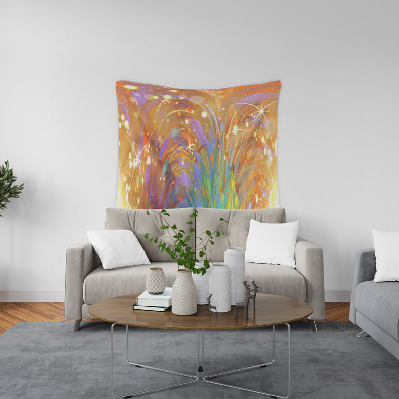Tapisserie murale, H 88 po x l 104 po