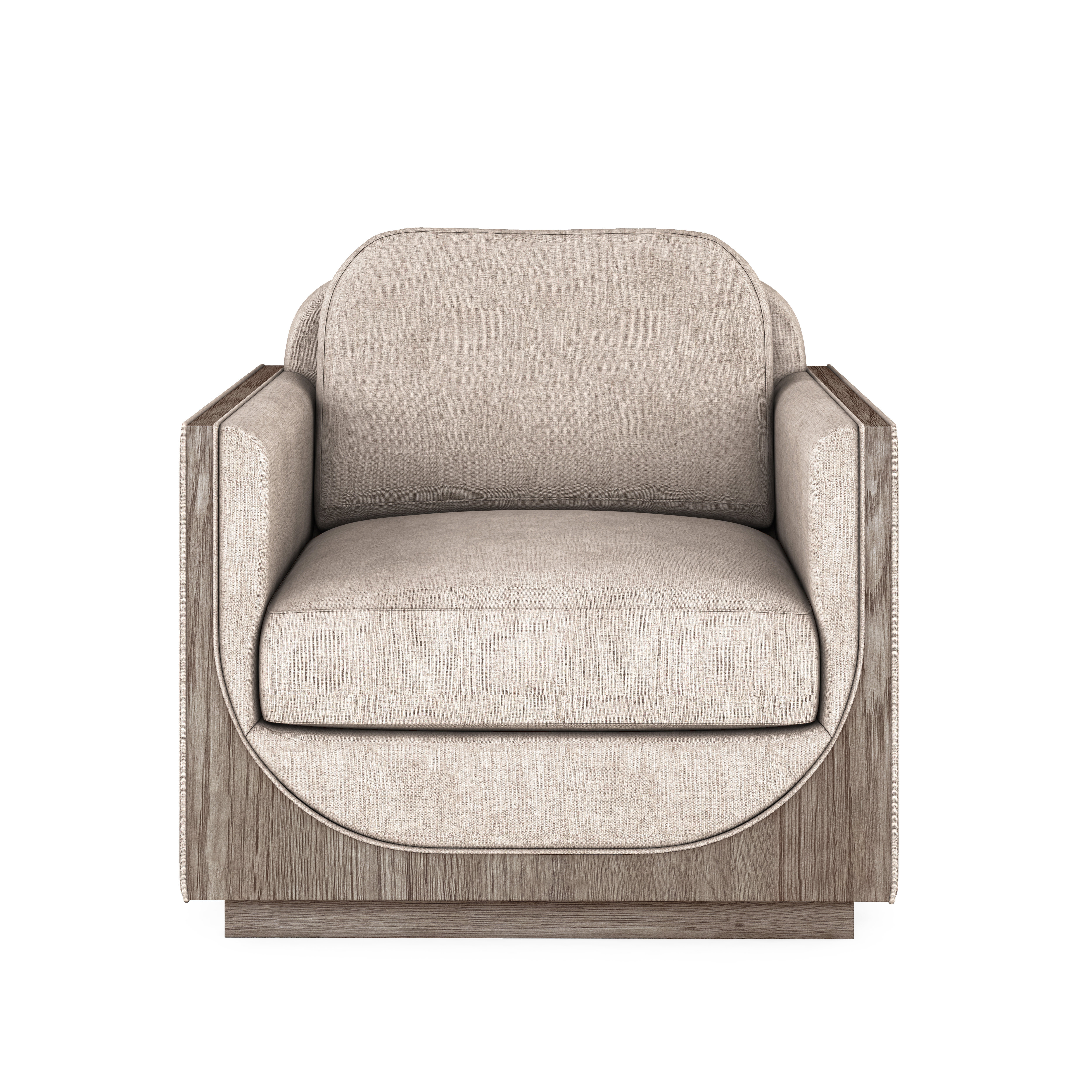Bastion Lounge Chair, H-Silver Perigold