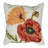 Embroidered Outdoor Throw Pillow