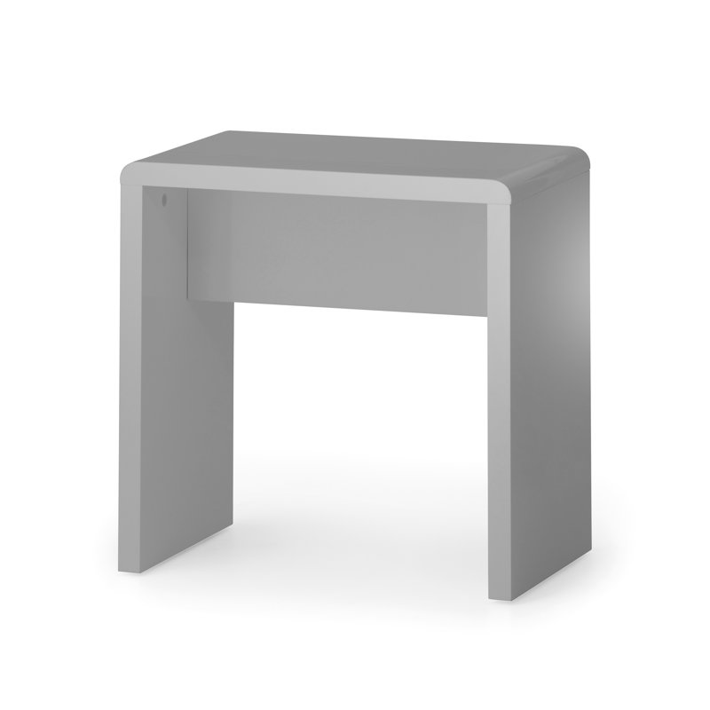 Manufactured Wood Accent Stool, Grey