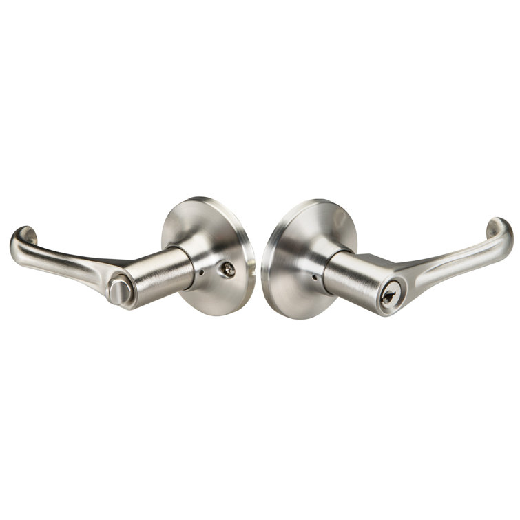Edge Entry Lock with Wando Lever and Kwikset Keyway