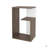 Side Table In Melamine With Open Storage
