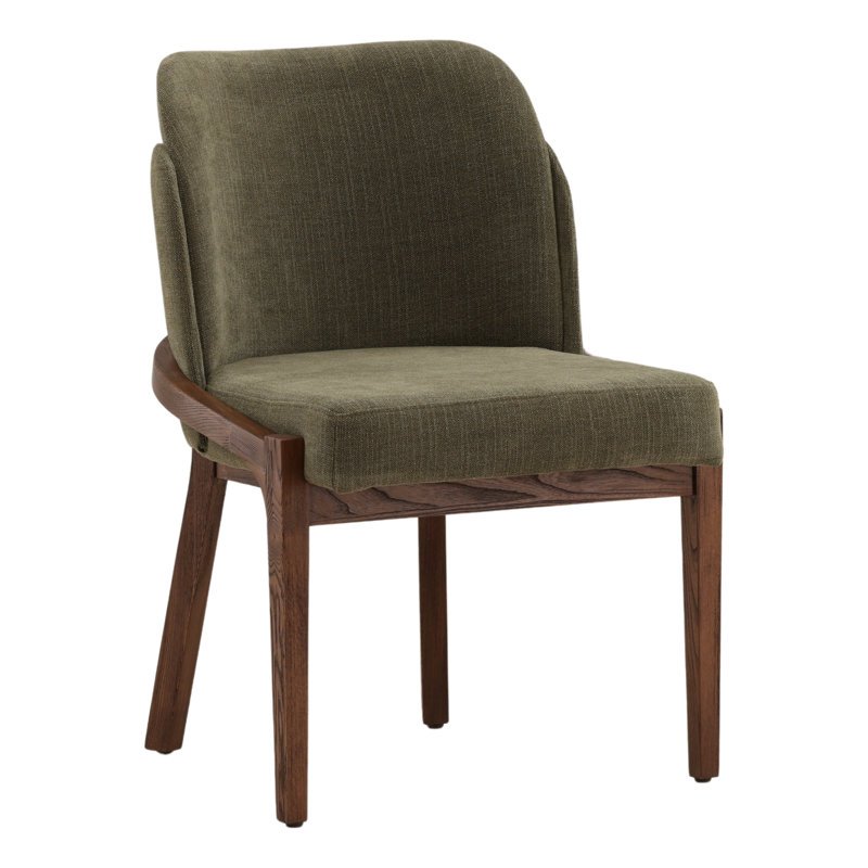 Chaise rembourrée Jacquelyn, Brun, Forêt