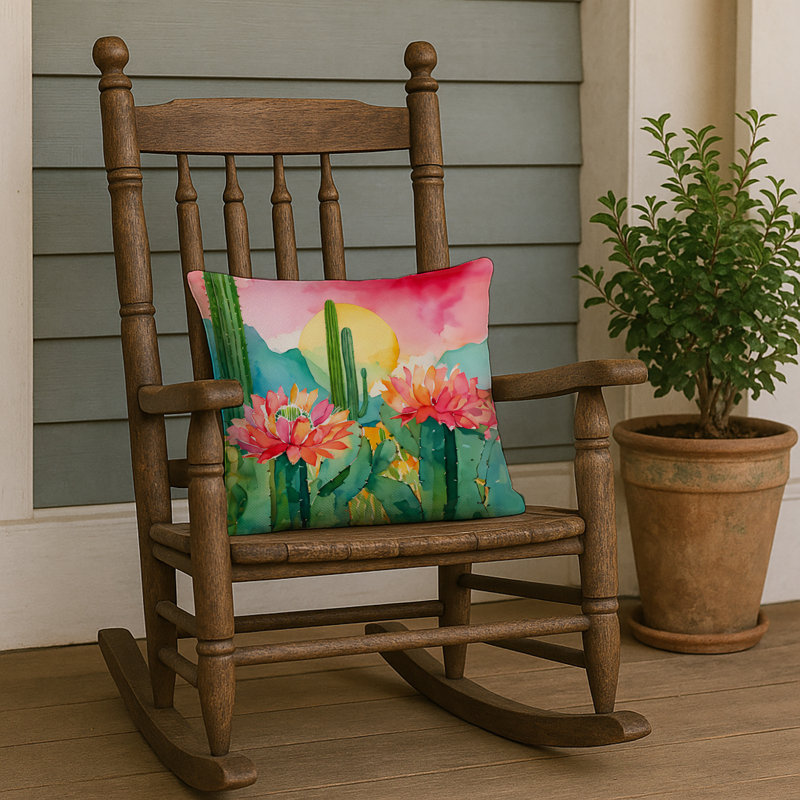 Coussin Arizona Saguaro, Carré 18 po