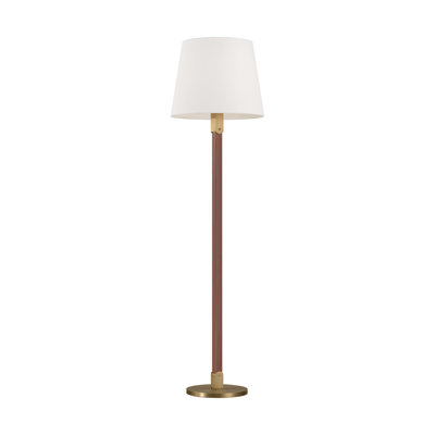 Lauren Ralph Lauren Grayson 1 Light Bedroom Home Office Living Room Lamp With White Linen Shade