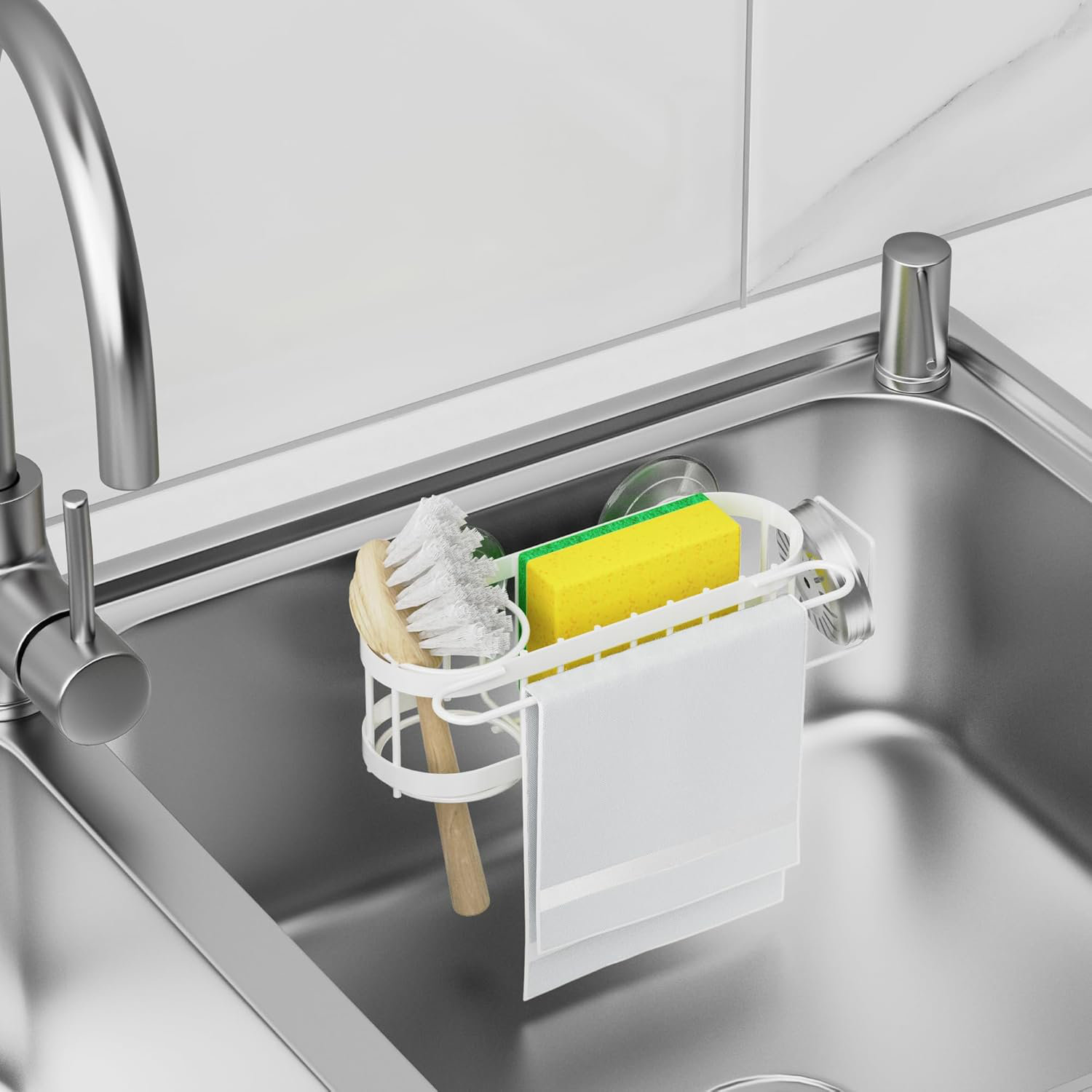 Sink Storage Sink Cloth Holder Dish Cloth Holder By HAPPY SiNKS