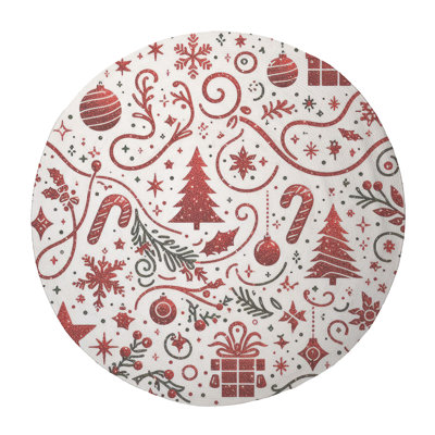 Festive Shine Braided Rug