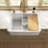 Audrine35-1/2" Undermount Single-Bowl Farmhouse Workstation Kitchen Sink-122729122-124212649