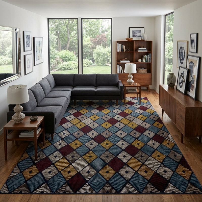 Konya Botkins Rug, Rectangle 10' x 14'1"