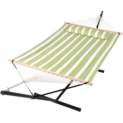 2 Person Spreader Bar Hammock with Stand
