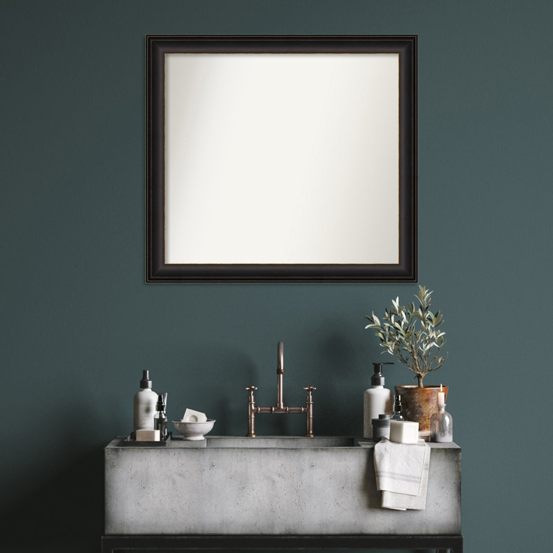 Miroir mural Tavalas, Rectangle, 33,5 po x 36,5 po