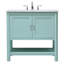 Ensemble de meuble-lavabo simple 36 po Newsoms-2114821489