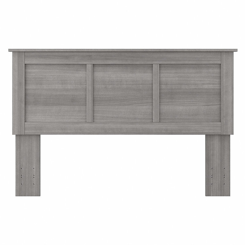 Tête de lit à panneau Laia, Double, Gris platine