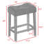 Ensemble de table de bar avec prise de courant, ensemble de table de bar et de chaises, ensemble de table de salle à manger 4 pièces, ensemble de table de petit déjeuner industriel, pour salon, salle à manger, salle de jeux