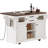 Herriott 54.9" W Kitchen Island Cart-1408234703