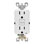 Leviton SmartlockPro 15 Amp 125 Volt Duplex Watthite GFCI Outlet 5-15R 1 Pack
