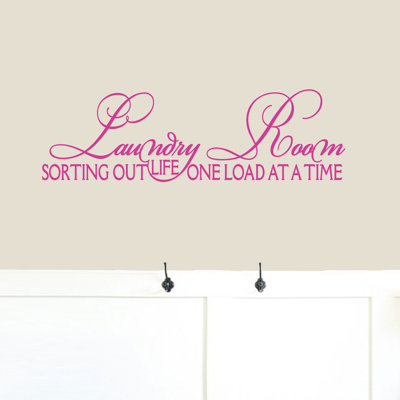 Text & Numbers Non-Wall Damaging Wall Decal