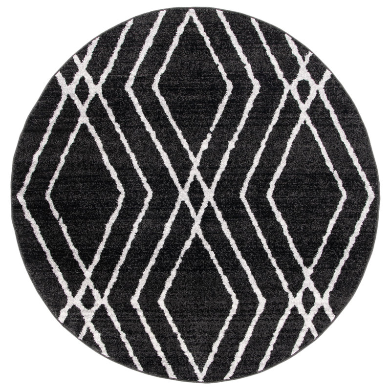 Arathorn Performance Geometric Rug, Round 6'