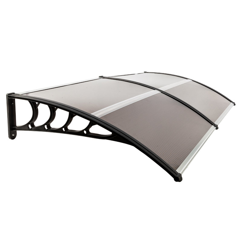 Auvent de porte standard en plastique l 3 pi x P 7 pi