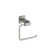 Ara Wall Mount Open Square Toilet Paper Holder Bath Hardware Accessory in Polished Chrome