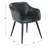 Manjeevan Faux Leather Armchair-865536204