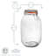 Argon Tableware - Glass Storage Jars-45958229-45958230