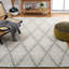 Tapis géométrique tissé à la main Marbella-627316282