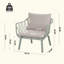 Ensemble de chaise club d'extérieur PP, résistant aux intempéries avec coussins, parfait pour la vie extérieure moderne et l'intérieur-1495526126