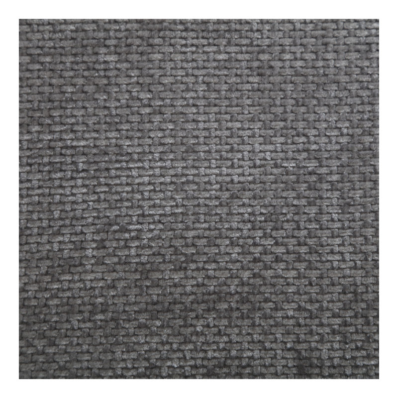 Canapé surdimensionné en U en chenille avec rembourrage en éponge de haute qualité en chenille de haute qualité, Gris clair