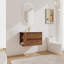 Meuble-lavabo mural avec lavabo en céramique-528267843