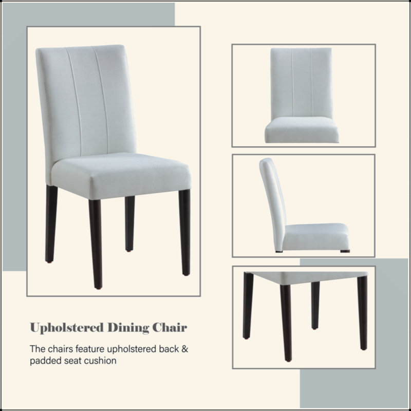Ensemble de 2 chaises d'appoint Carena