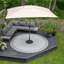 Rayan Small Handwoven Round Indoor/Outdoor Rug in Grey-69995784