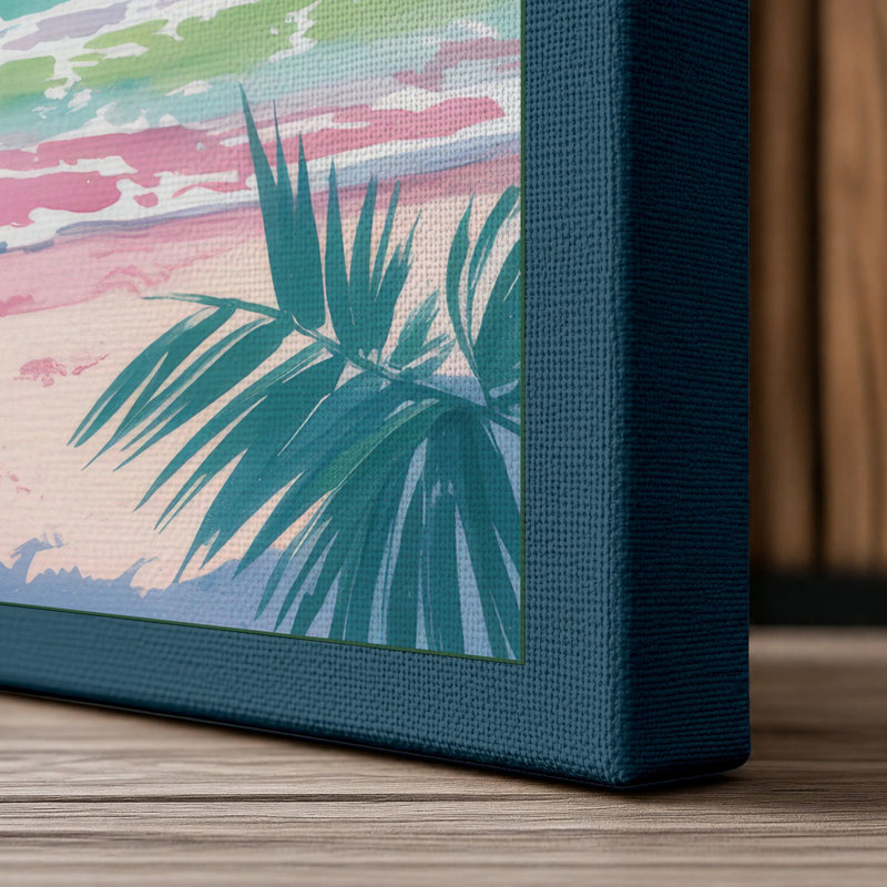 Print, 30x20 - 76.2 x 50.8 cm, Teal Border