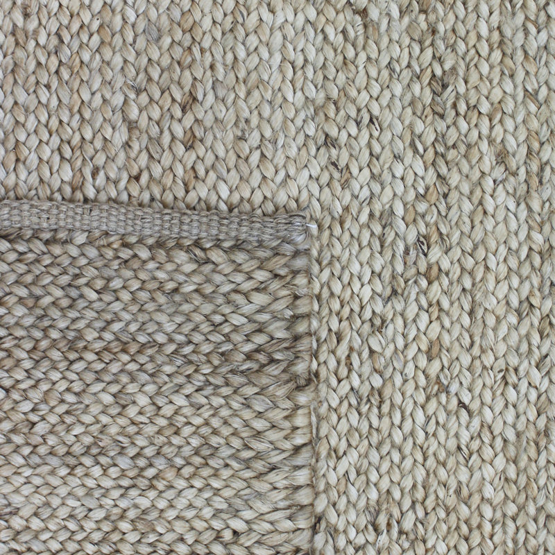 Jute / Sisal Area Rug in Light Brown, Rectangle 12' x 15'