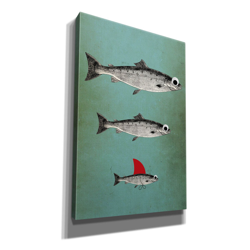 'Surviving' by Elo Marc, Canvas Wall Art, 18" H x 12" W x 0.75" D