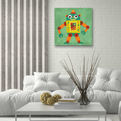 'Robot 1' by Nancy Lee, Acrylic Glass Wall Art