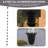 8.5 Feet Metal Rain Chain for Gutters, Bell-Shaped Rain Chain