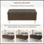 Banc de rangement avec repose-pieds Modern Modern-760956888