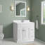 Meuble-lavabo en marbre de 37 po avec dosseret, ensemble amélioré-2072846317-2072846314