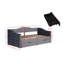 Structure de lit double pleine grandeur
